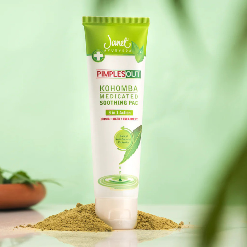 Kohomba Medicated Soothing Pack | Natural Acne Treatment Sri Lanka