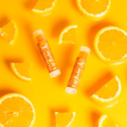 Wild Tangerine Lip Balm | Lightens Discolored Lips | Organic Lip Care